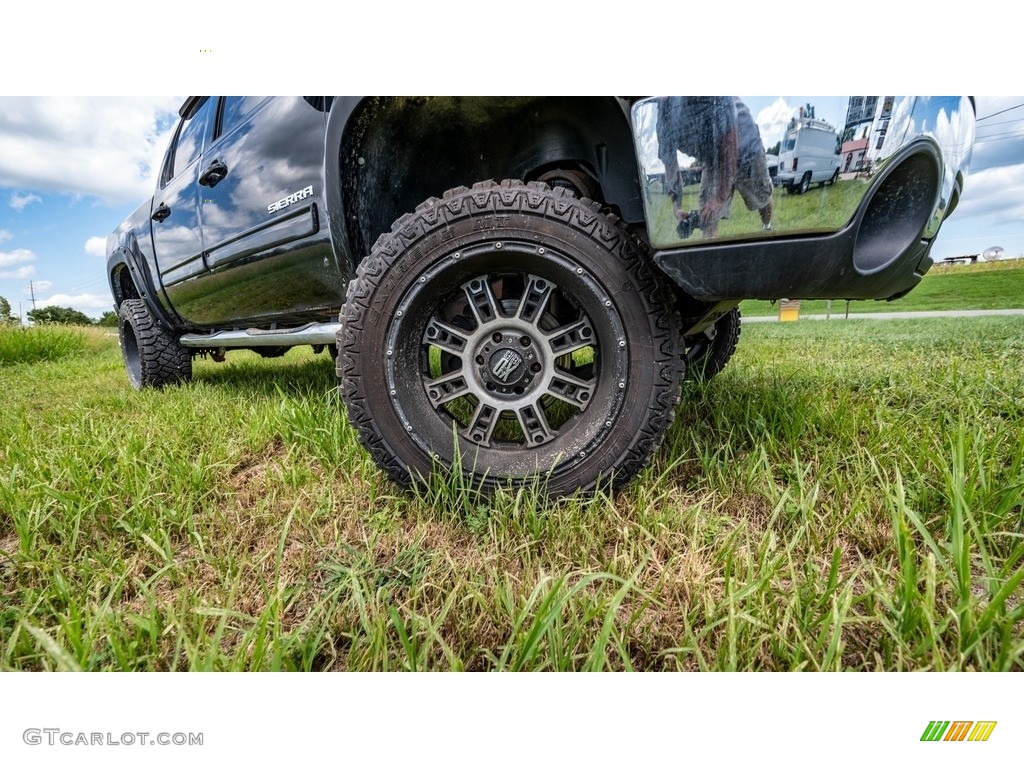 2010 Sierra 1500 SLT Crew Cab 4x4 - Storm Gray Metallic / Dark Titanium/Light Titanium photo #2