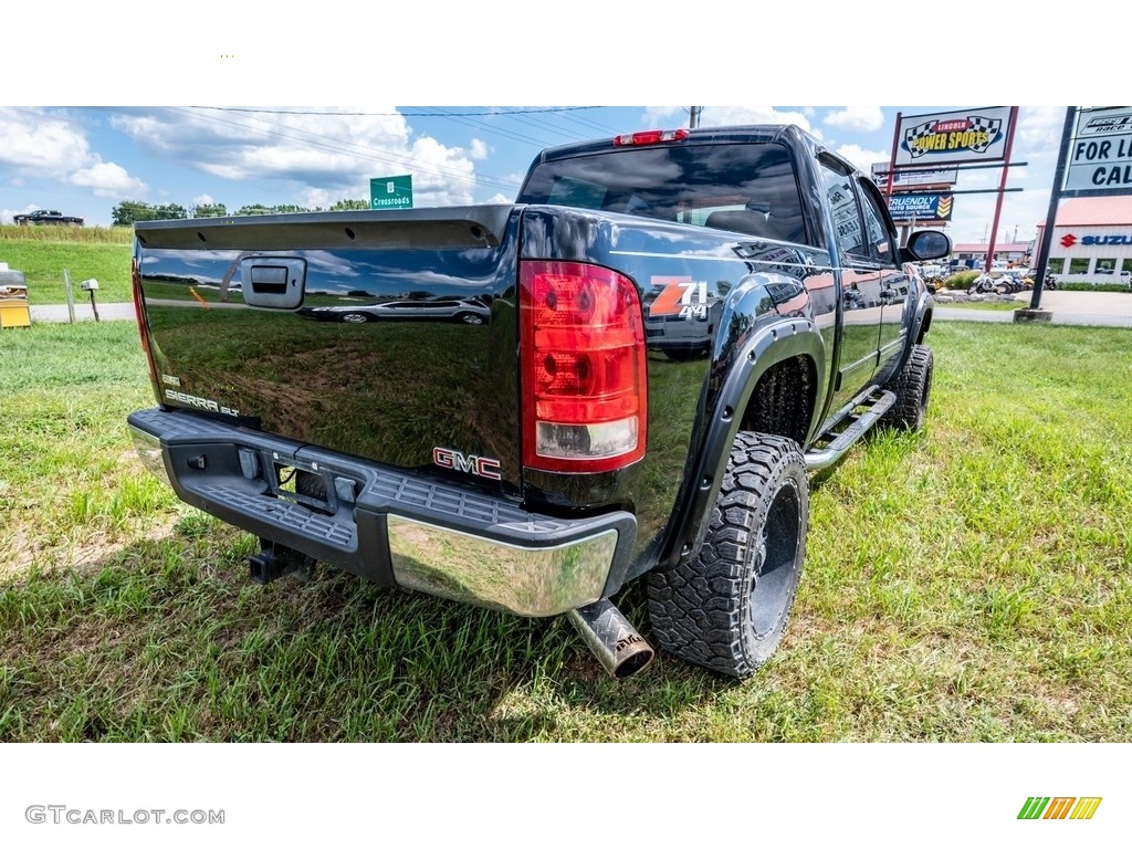 2010 Sierra 1500 SLT Crew Cab 4x4 - Storm Gray Metallic / Dark Titanium/Light Titanium photo #4