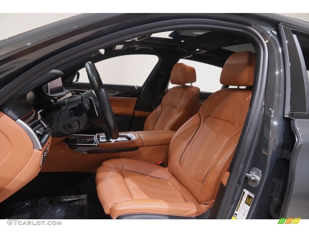 Cognac Interior 2020 BMW 7 Series 750i xDrive Sedan Photo #144785189