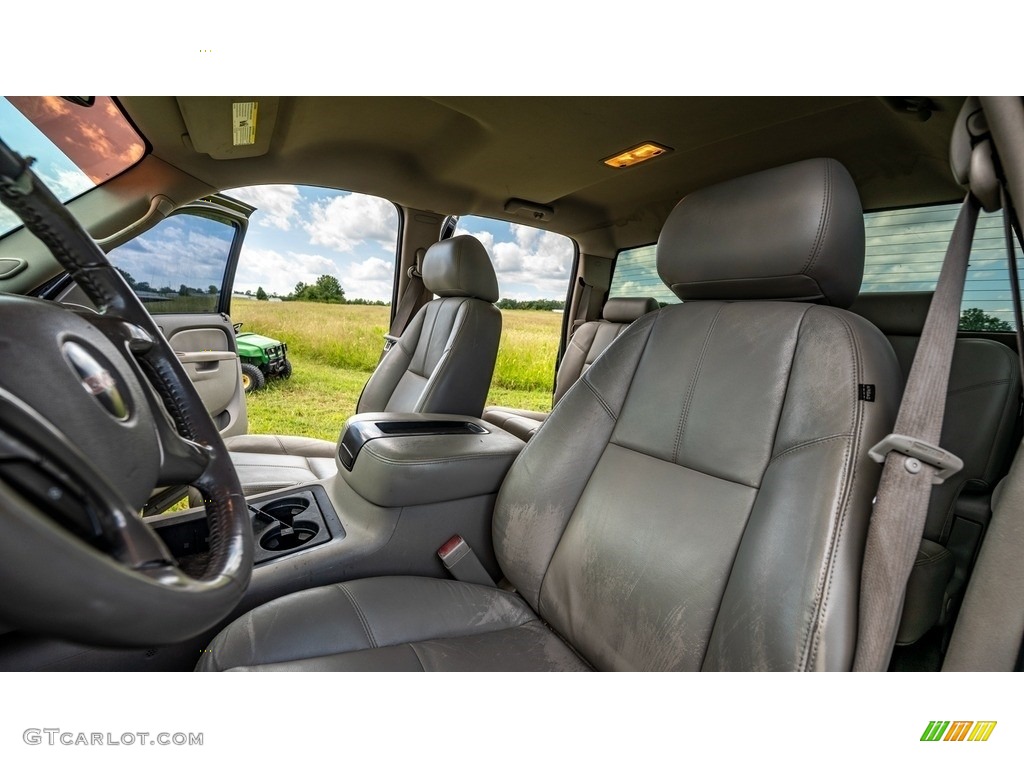 2010 Sierra 1500 SLT Crew Cab 4x4 - Storm Gray Metallic / Dark Titanium/Light Titanium photo #17