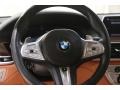 2020 BMW 7 Series Cognac Interior Steering Wheel Photo