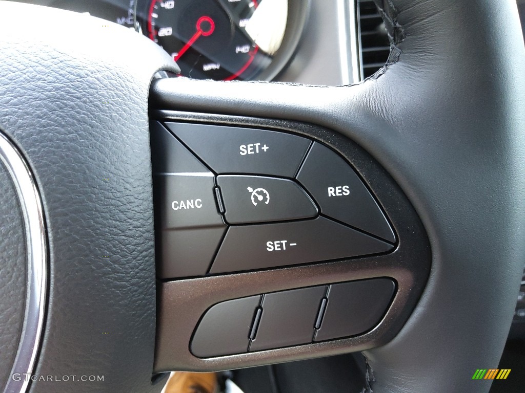 2022 Dodge Charger SXT Blacktop Black Steering Wheel Photo #144785294