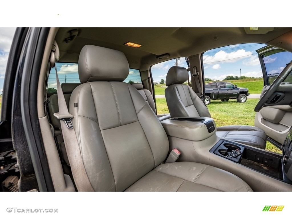 2010 Sierra 1500 SLT Crew Cab 4x4 - Storm Gray Metallic / Dark Titanium/Light Titanium photo #25