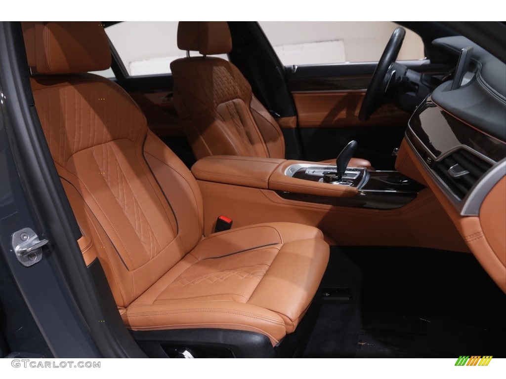 Cognac Interior 2020 BMW 7 Series 750i xDrive Sedan Photo #144785429