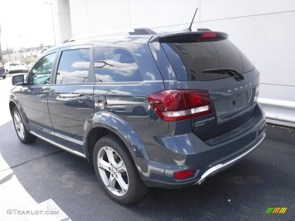 2017 Journey Crossroad AWD - Bruiser Grey / Black photo #8