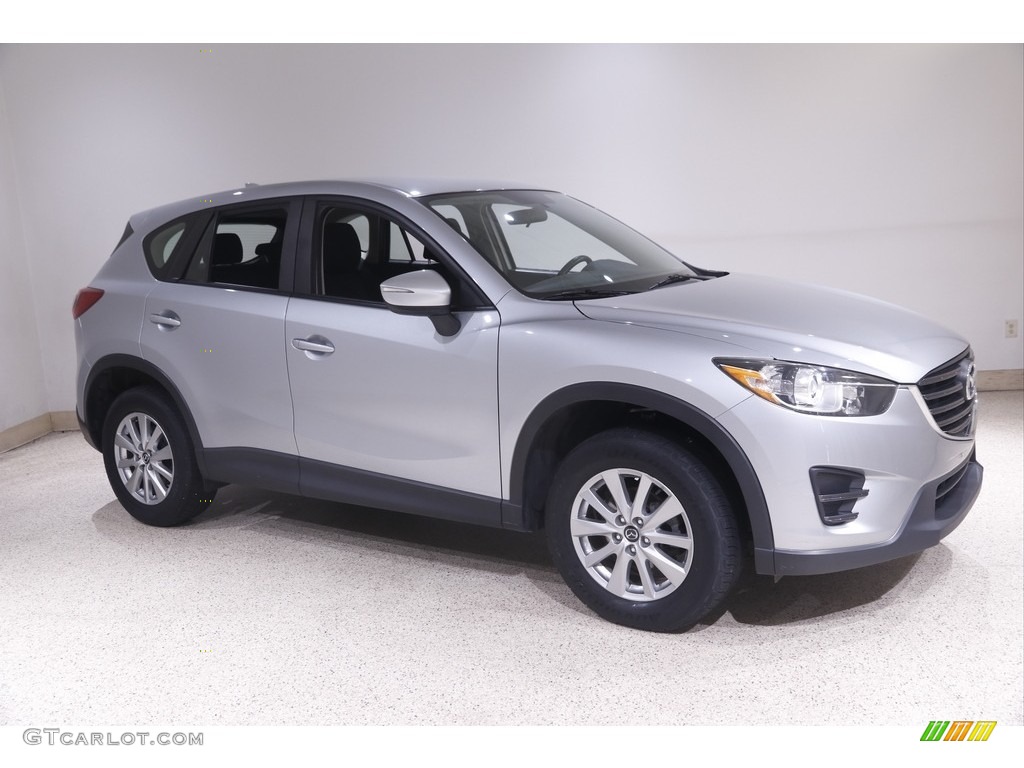 2016 CX-5 Sport AWD - Sonic Silver Metallic / Black photo #1