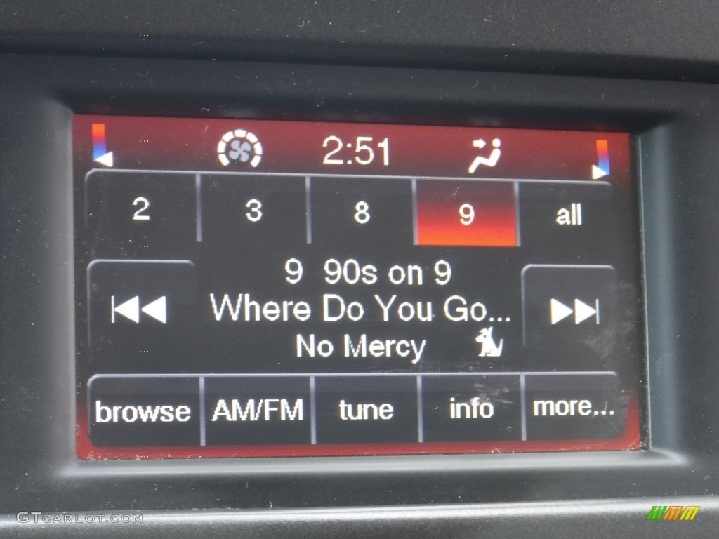 2017 Journey Crossroad AWD - Bruiser Grey / Black photo #17