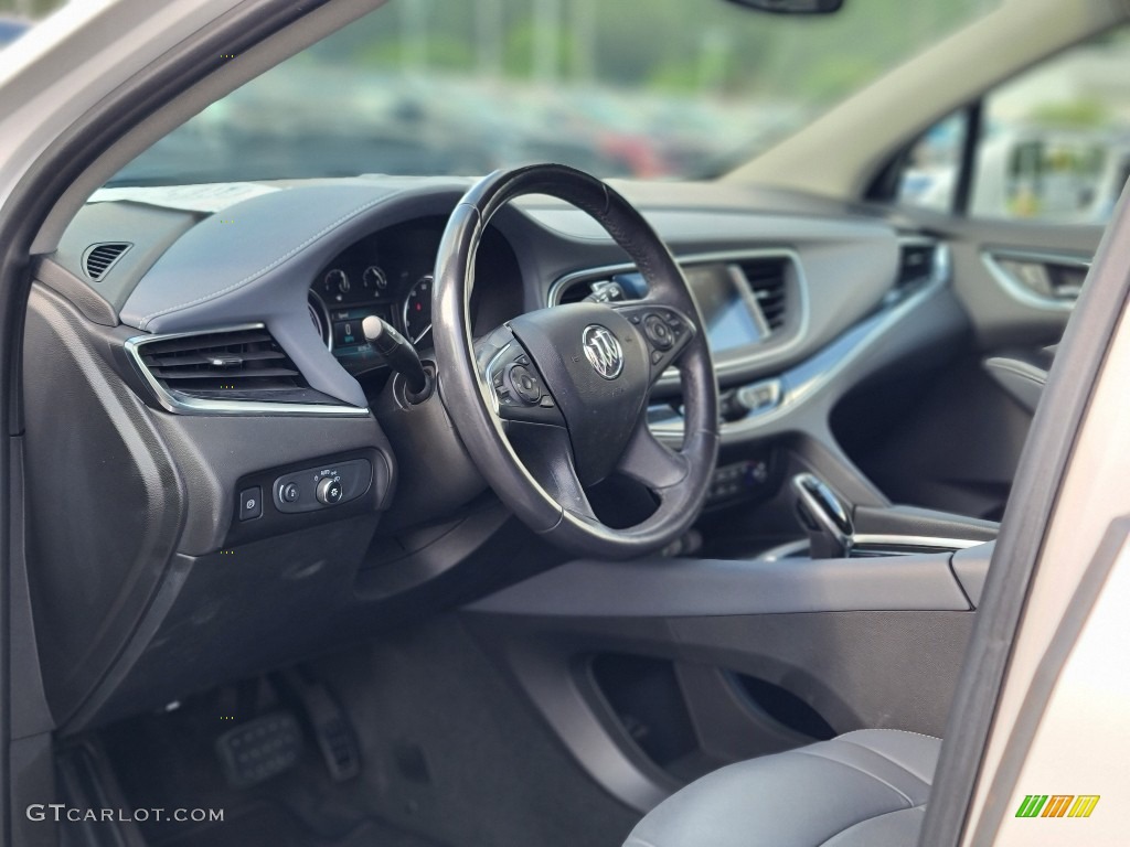 2019 Buick Enclave Essence Dark Galvanized/Ebony Accents Dashboard Photo #144785972