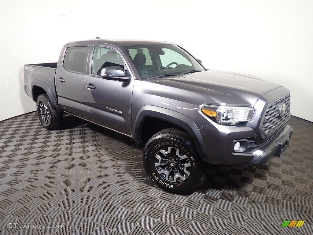 Magnetic Gray Metallic 2020 Toyota Tacoma TRD Off Road Double Cab 4x4 Exterior Photo #144786614