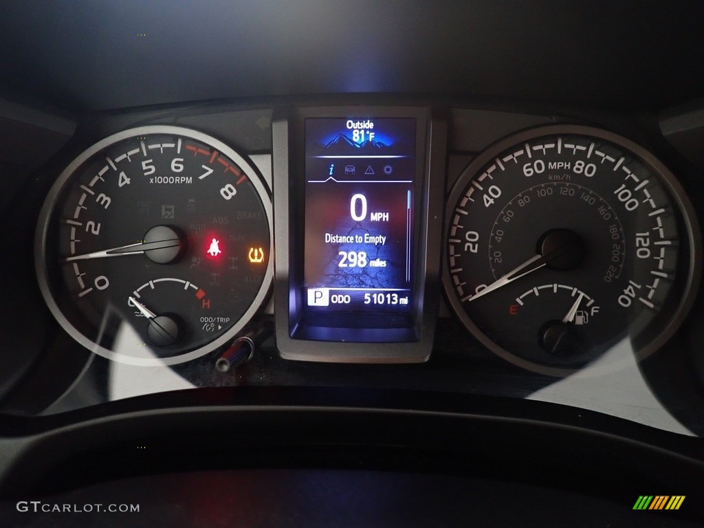 2020 Toyota Tacoma TRD Off Road Double Cab 4x4 Gauges Photo #144786803