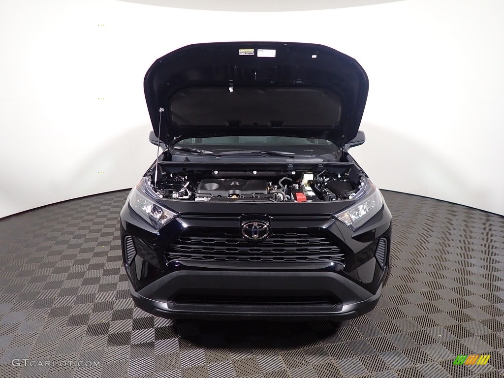 2021 RAV4 LE AWD - Midnight Black Metallic / Black photo #5