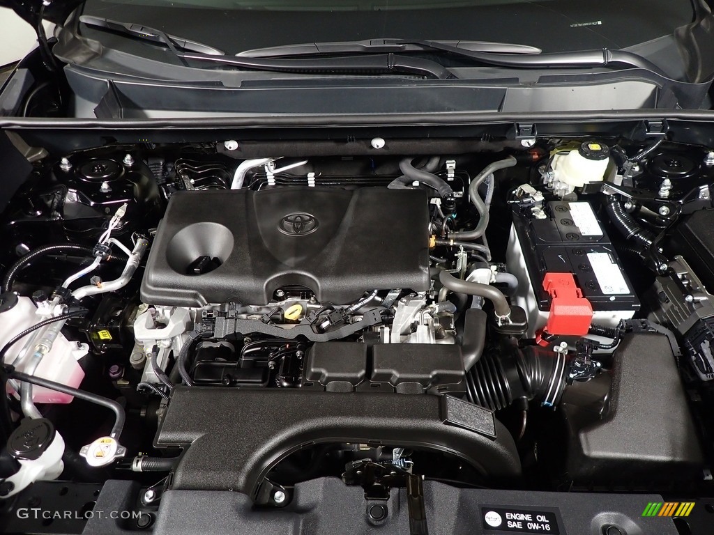 2021 RAV4 LE AWD - Midnight Black Metallic / Black photo #6