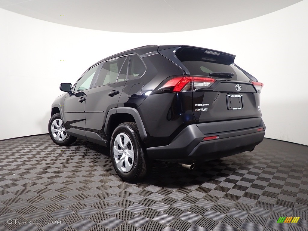 2021 RAV4 LE AWD - Midnight Black Metallic / Black photo #9