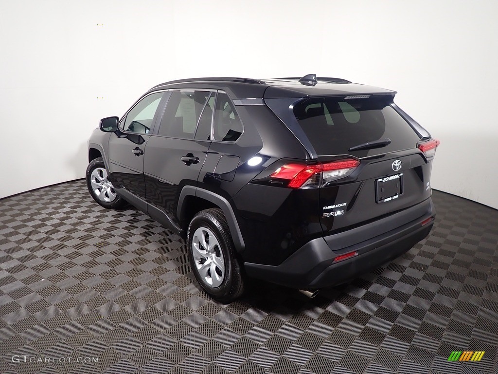 2021 RAV4 LE AWD - Midnight Black Metallic / Black photo #10