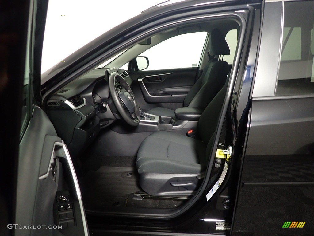 2021 RAV4 LE AWD - Midnight Black Metallic / Black photo #18