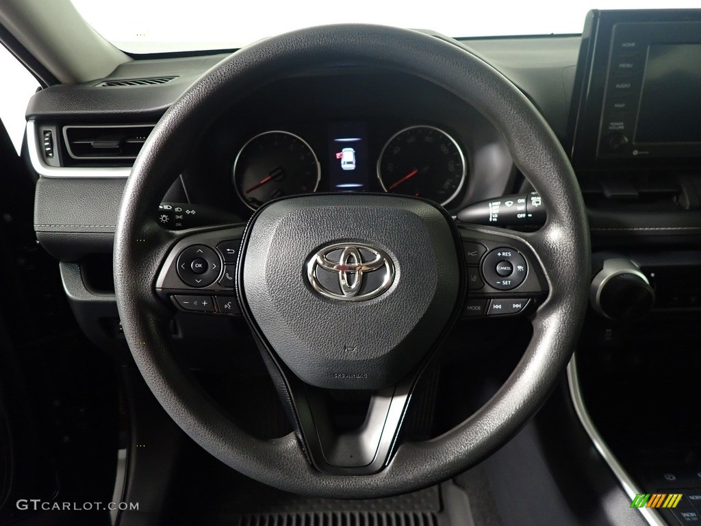 2021 RAV4 LE AWD - Midnight Black Metallic / Black photo #23