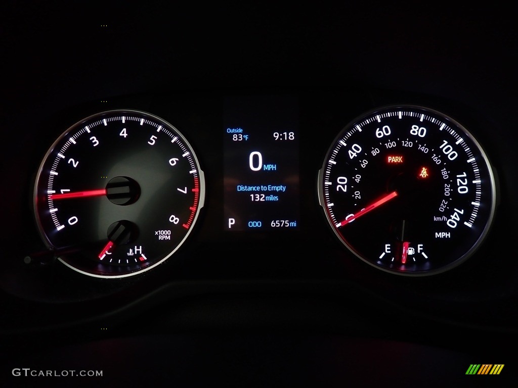 2021 RAV4 LE AWD - Midnight Black Metallic / Black photo #24