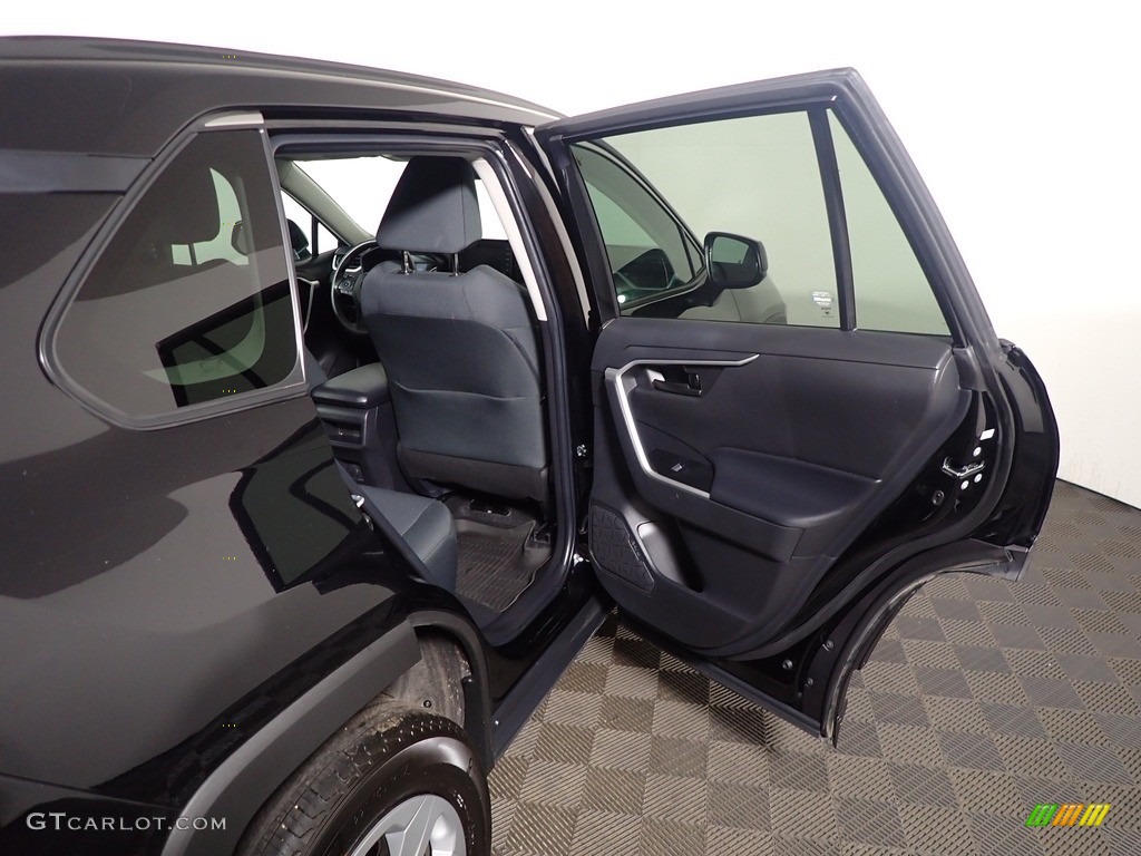 2021 RAV4 LE AWD - Midnight Black Metallic / Black photo #32