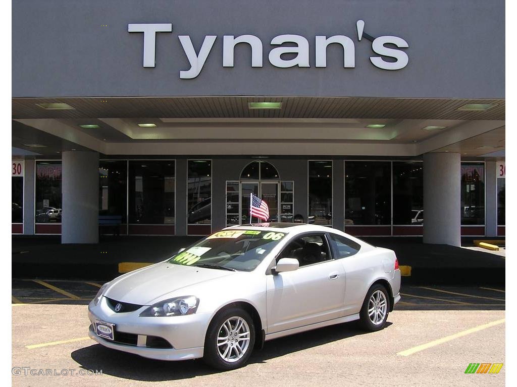 2006 RSX Sports Coupe - Alabaster Silver Metallic / Ebony photo #1