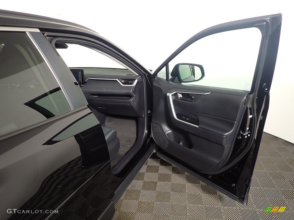 2021 RAV4 LE AWD - Midnight Black Metallic / Black photo #34