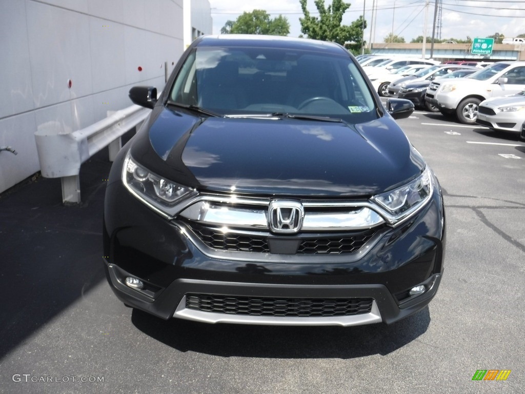 2019 CR-V EX-L AWD - Crystal Black Pearl / Gray photo #5