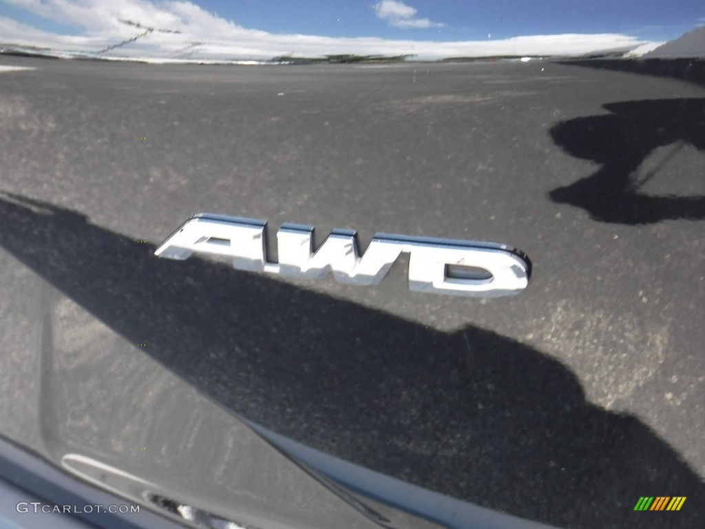 2019 CR-V EX-L AWD - Crystal Black Pearl / Gray photo #8