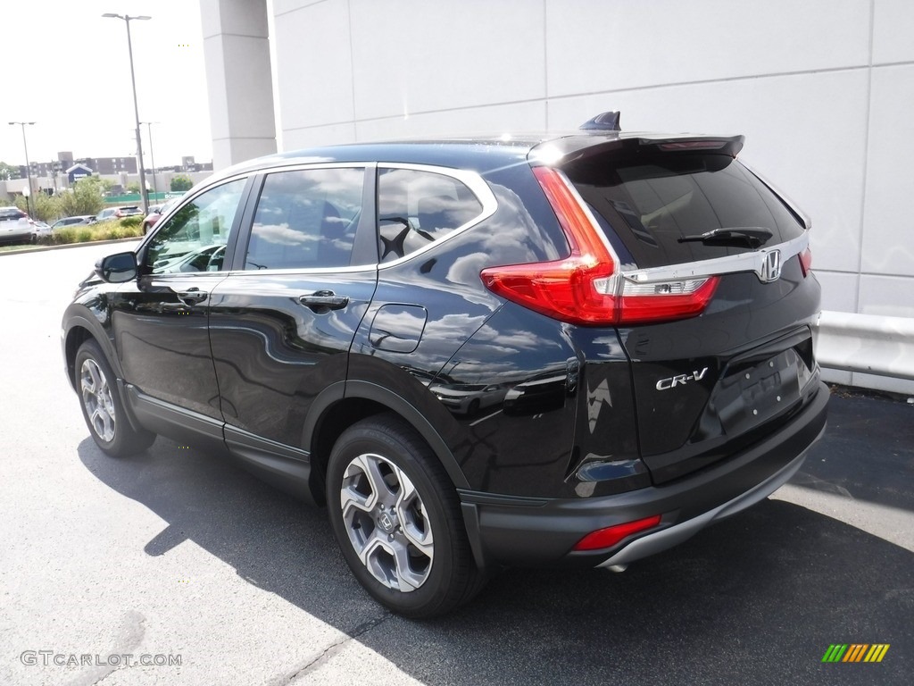 2019 CR-V EX-L AWD - Crystal Black Pearl / Gray photo #10