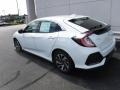 White Orchid Pearl - Civic LX Hatchback Photo No. 9