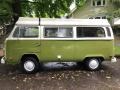 Sage Green 1975 Volkswagen Bus T2 Campmobile Exterior