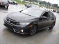 Crystal Black Pearl - Civic EX Hatchback Photo No. 6