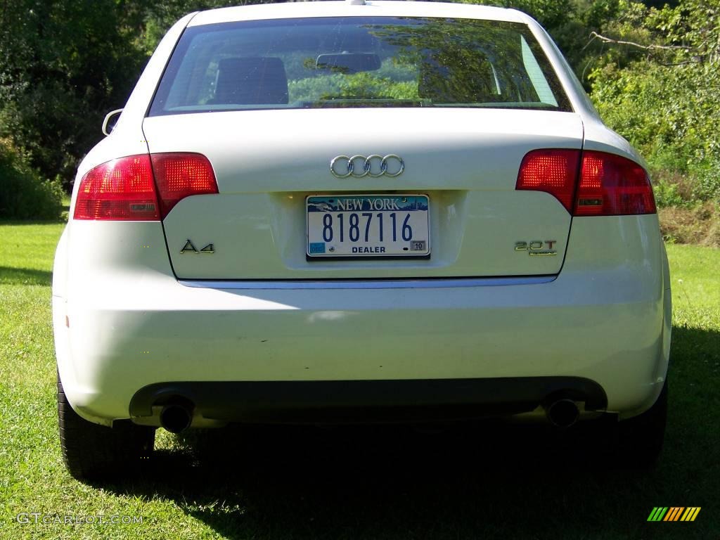 2006 A4 2.0T quattro Sedan - Arctic White / Ebony photo #6