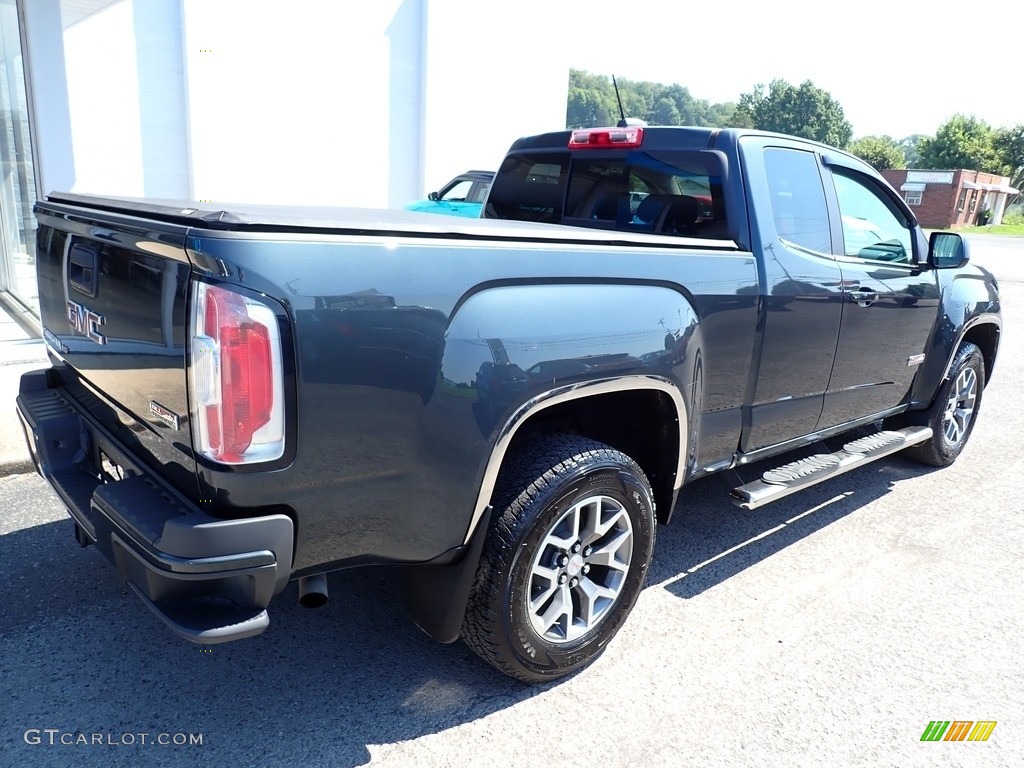 2018 Canyon All Terrain Extended Cab 4x4 - Satin Steel Metallic / Jet Black photo #3