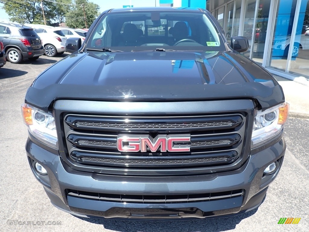 2018 Canyon All Terrain Extended Cab 4x4 - Satin Steel Metallic / Jet Black photo #9