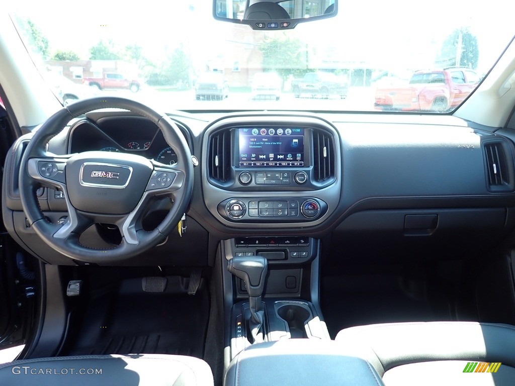 2018 Canyon All Terrain Extended Cab 4x4 - Satin Steel Metallic / Jet Black photo #13