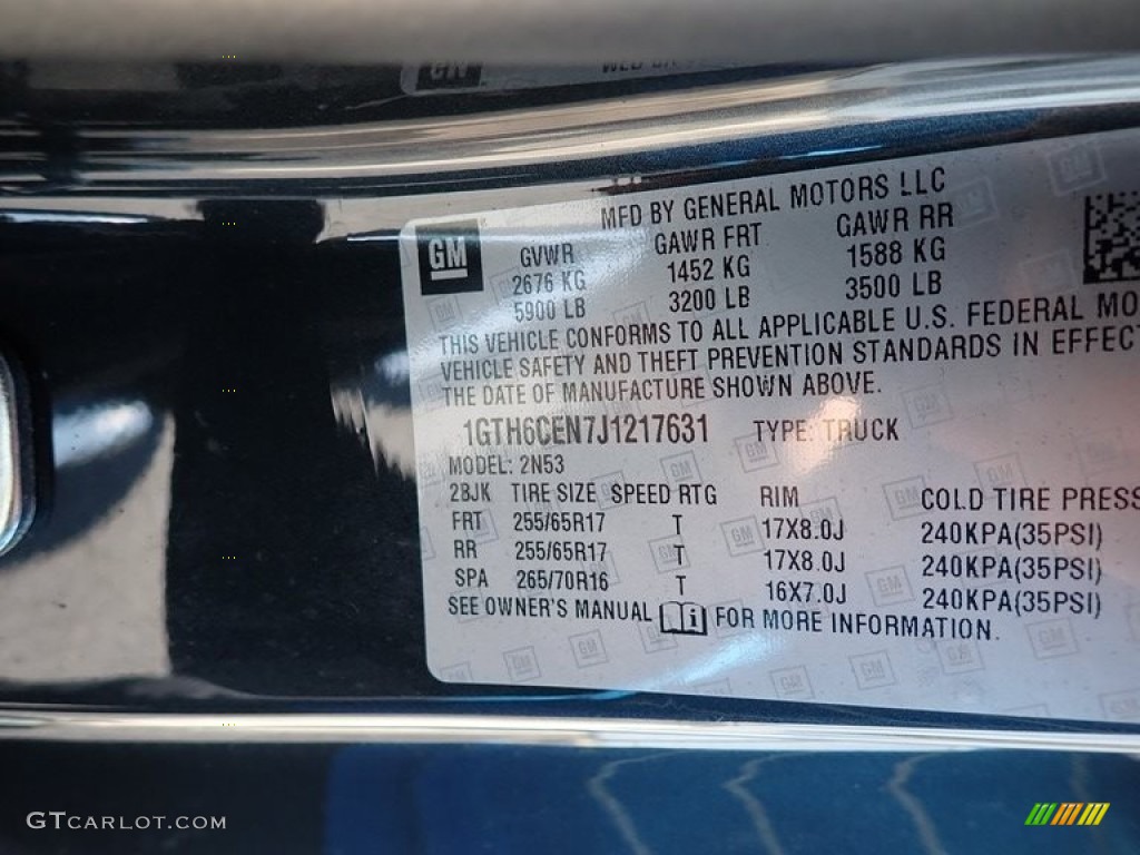 2018 Canyon All Terrain Extended Cab 4x4 - Satin Steel Metallic / Jet Black photo #15