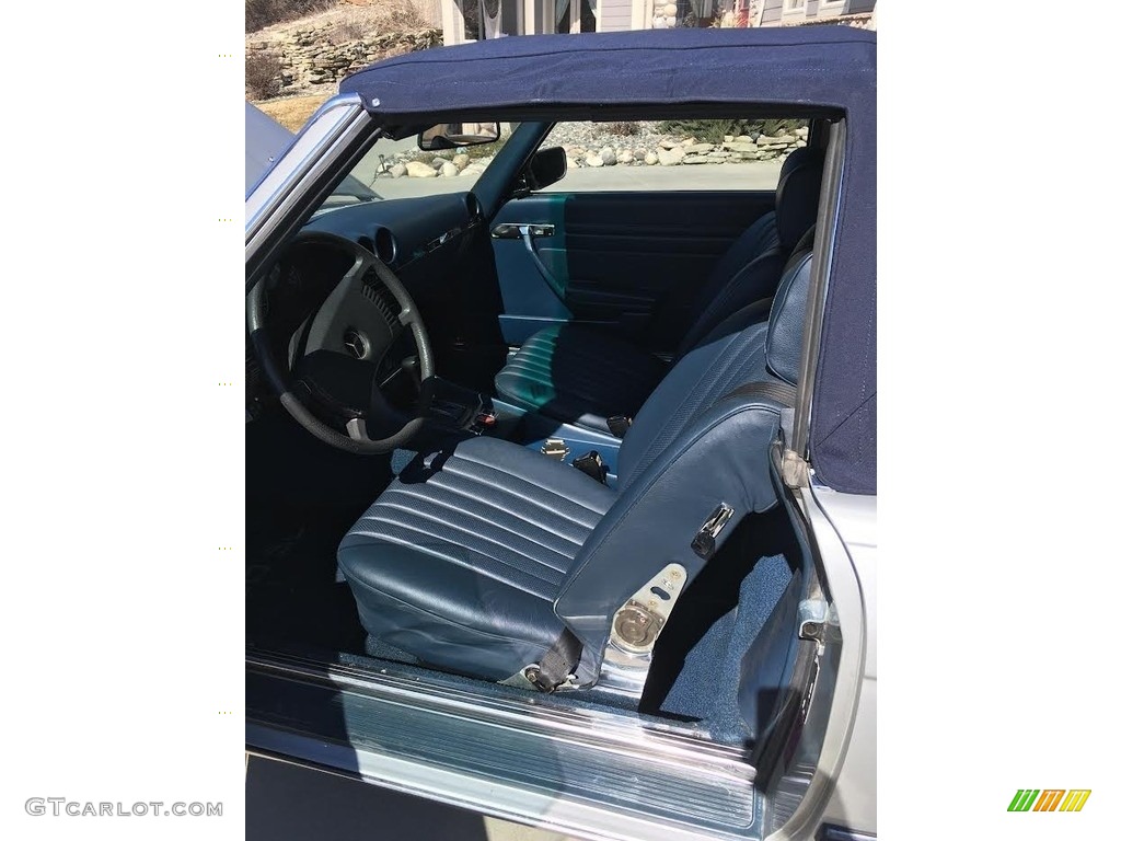 1975 Mercedes-Benz SL Class 450 SL Roadster Interior Color Photos