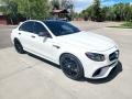 2018 Polar White Mercedes-Benz E AMG 63 S 4Matic  photo #1