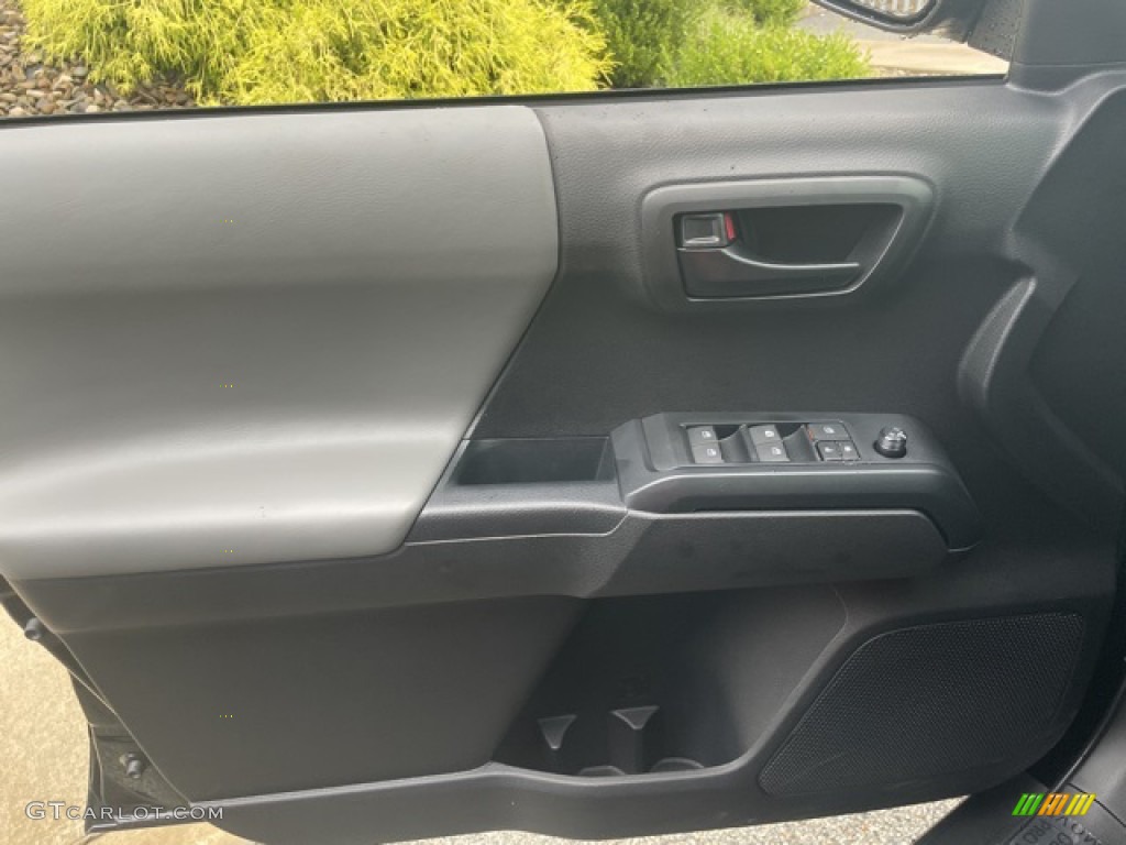 2022 Toyota Tacoma SR Double Cab 4x4 Cement Gray Door Panel Photo #144791041