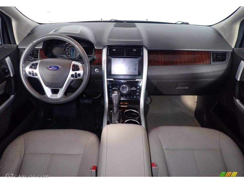 2012 Edge Limited AWD - Ingot Silver Metallic / Medium Light Stone photo #23