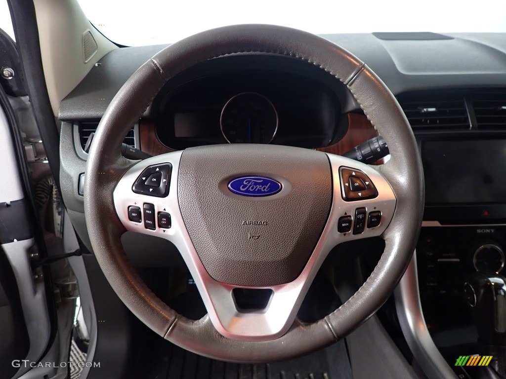 2012 Edge Limited AWD - Ingot Silver Metallic / Medium Light Stone photo #26