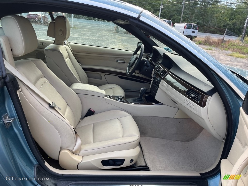 2009 3 Series 328i Convertible - Atlantic Blue Metallic / Cream Beige Dakota Leather photo #15
