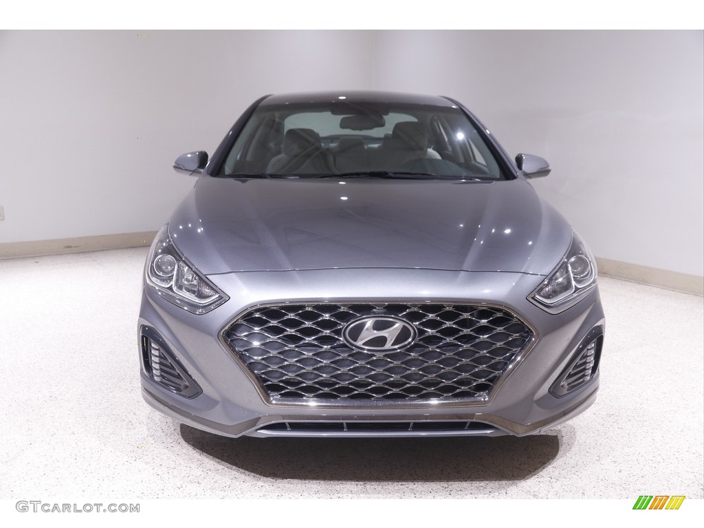 2019 Sonata SEL - Machine Gray / Gray photo #2