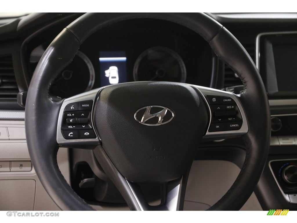2019 Sonata SEL - Machine Gray / Gray photo #7