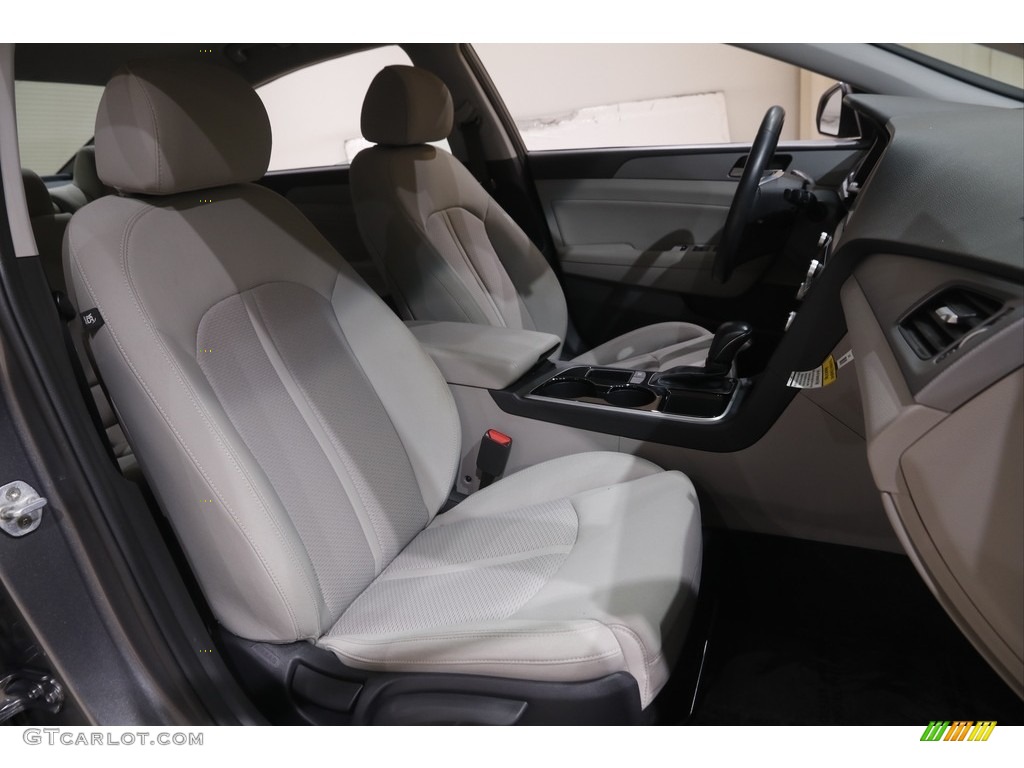 2019 Sonata SEL - Machine Gray / Gray photo #14