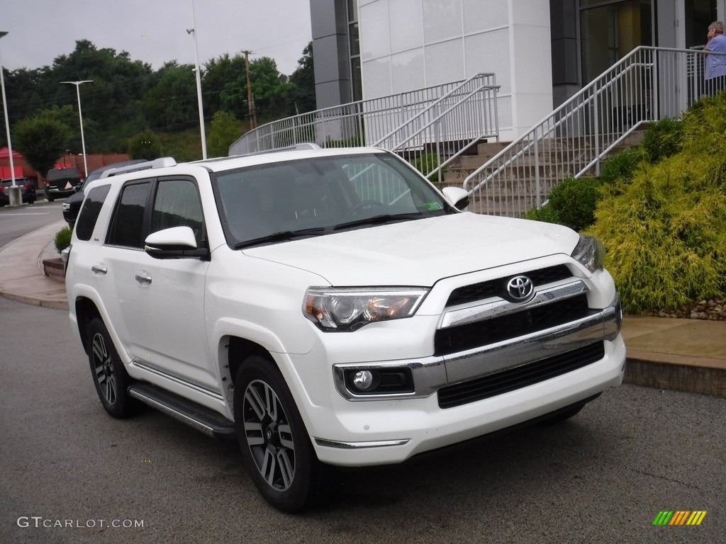 2017 4Runner Limited 4x4 - Blizzard Pearl White / Sand Beige photo #12