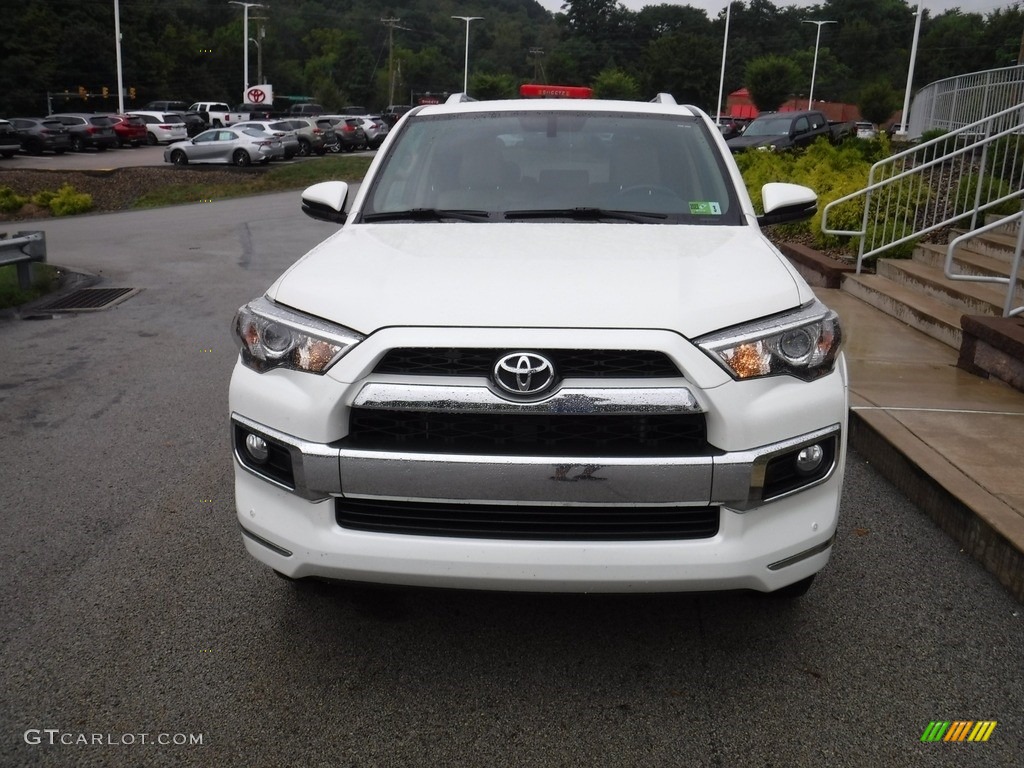 2017 4Runner Limited 4x4 - Blizzard Pearl White / Sand Beige photo #13
