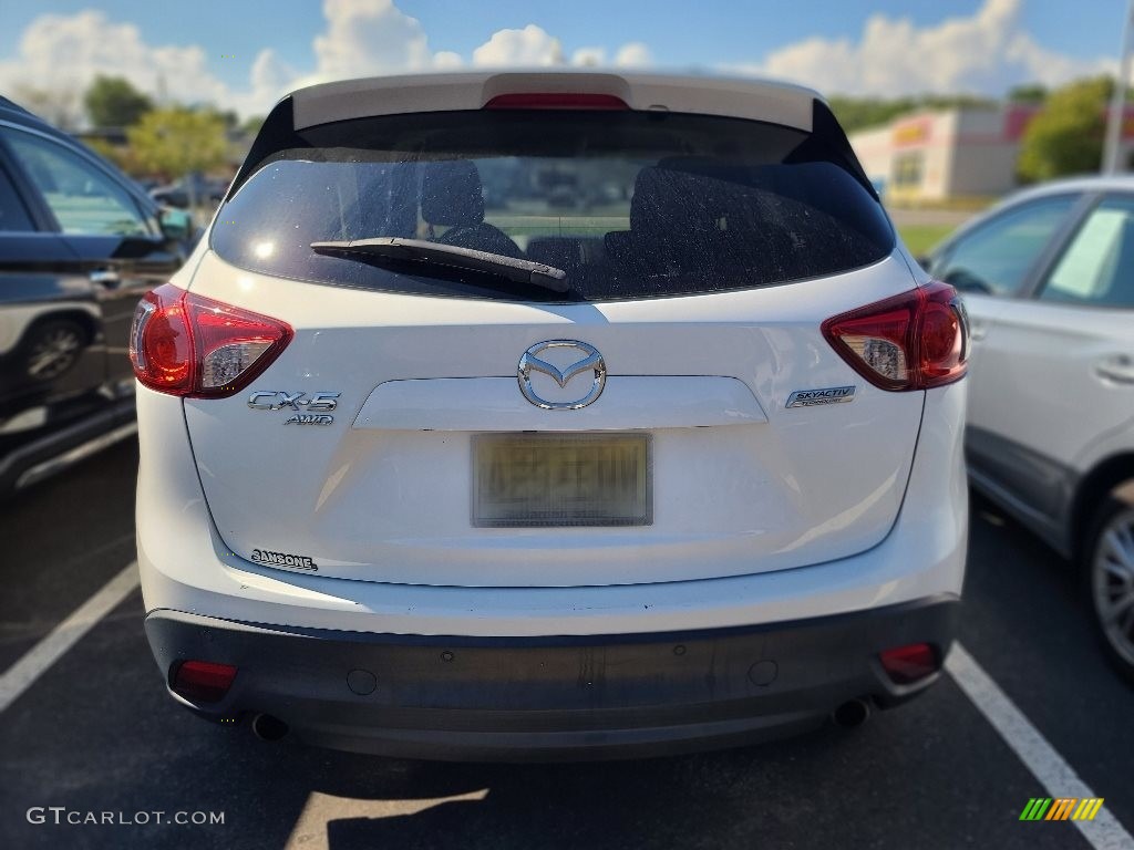 2015 CX-5 Touring - Crystal White Pearl Mica / Black photo #4