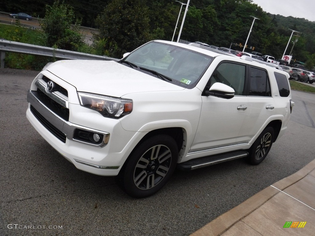 2017 4Runner Limited 4x4 - Blizzard Pearl White / Sand Beige photo #14