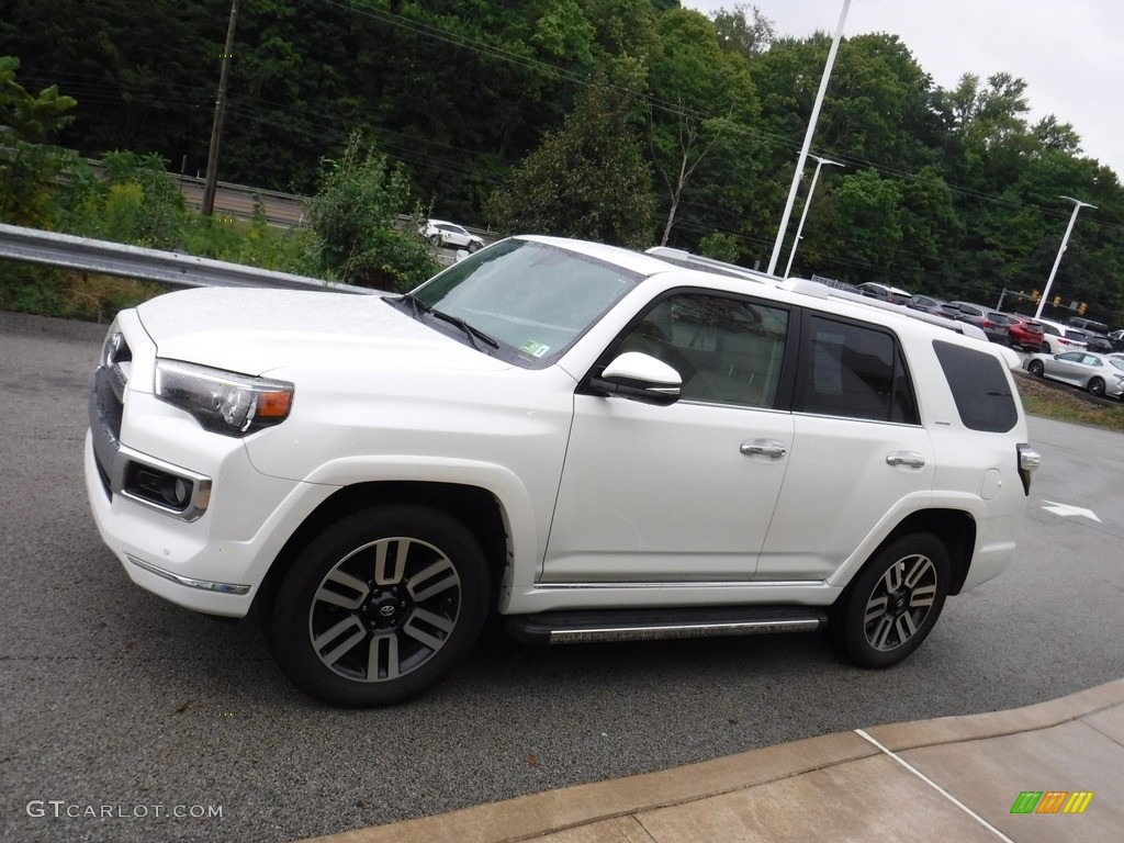 2017 4Runner Limited 4x4 - Blizzard Pearl White / Sand Beige photo #15