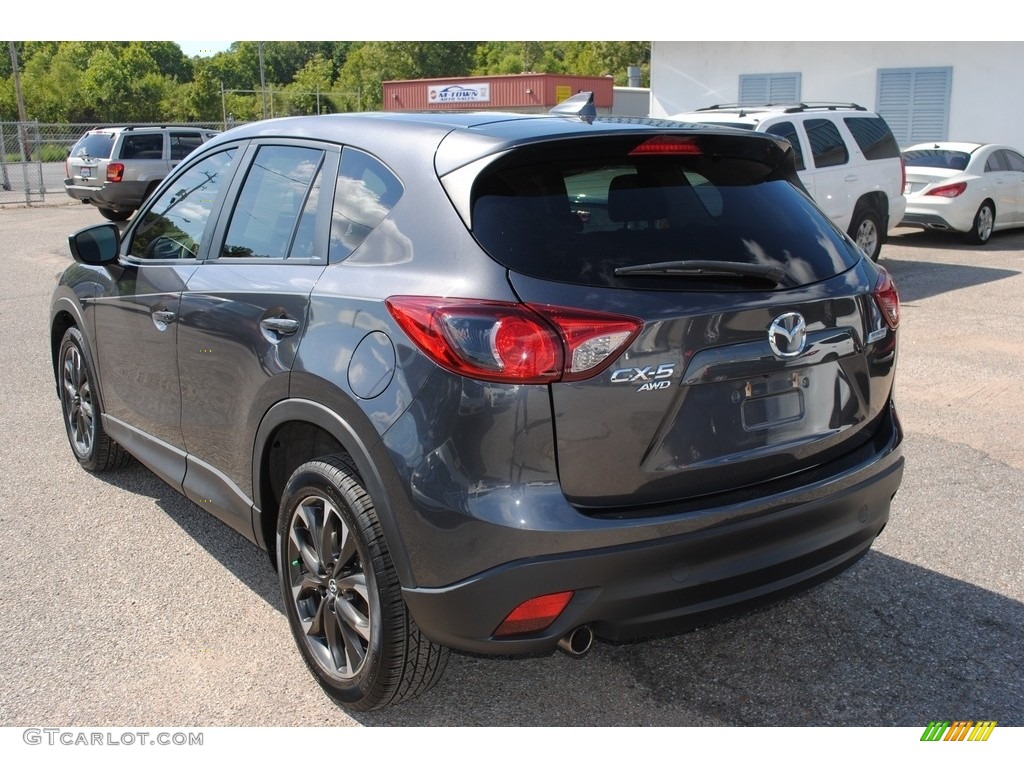 2016 CX-5 Grand Touring AWD - Meteor Gray Mica / Black photo #3